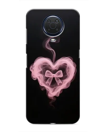 Чехол для Nokia G20 с картинкой «Дымчатое сердце»