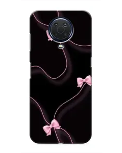 Чехол для Nokia G20 с картинкой «Розовые ленты»