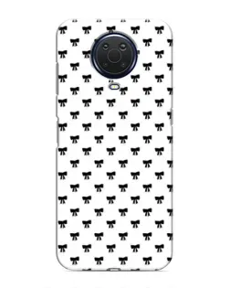 Чехол для Nokia G20 с картинкой «Мини-бантики»