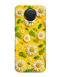 Чехол для Nokia G20 с картинкой «Ромашковое солнце»