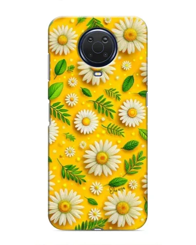 Чехол для Nokia G20 с картинкой «Ромашковое солнце»