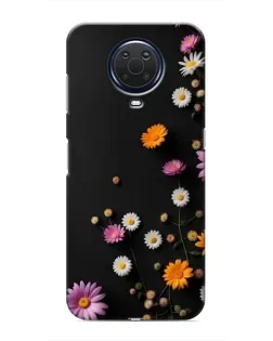 Чехол для Nokia G20 с картинкой «Цветочная композиция»