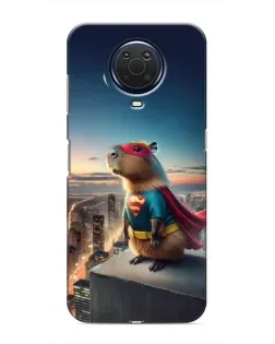 Чехол для Nokia G20 с картинкой «Капи-мен супергерой»