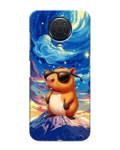 Чехол для Nokia G20 с картинкой «Капибара Ван Гога»