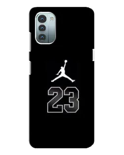Чехол для Nokia G21 с картинкой «Jordan Flight 23»