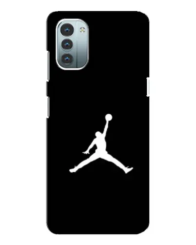 Чехол для Nokia G21 с картинкой «Jordan Silhouette» Чехол для Nokia G21 с картинкой «Jordan Silhouette»