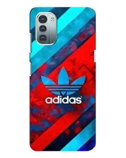 Чехол для Nokia G21 с картинкой «Абстракция Adidas»