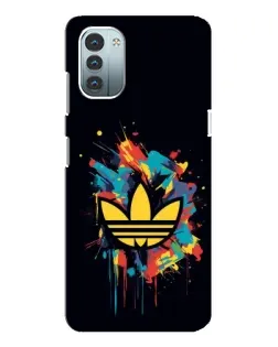 Чехол для Nokia G21 с картинкой «Adidas Splash»