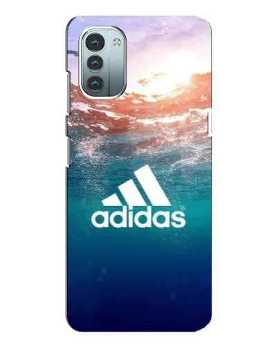 Чехол для Nokia G21 с картинкой «Океанская глубина адидас»