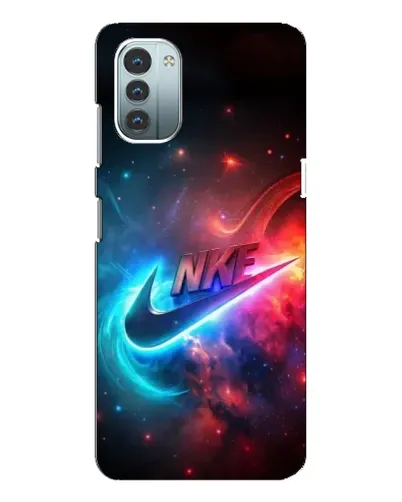 Чехол для Nokia G21 с картинкой «Огненный логотип Nike» Чехол для Nokia G21 с картинкой «Огненный логотип Nike»