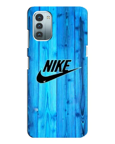 Чехол для Nokia G21 с картинкой «Голубое дерево Nike» Чехол для Nokia G21 с картинкой «Голубое дерево Nike»