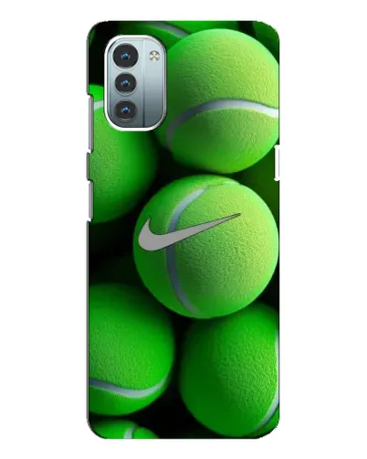 Чехол для Nokia G21 с картинкой «Теннисные мячи Найк» Чехол для Nokia G21 с картинкой «Теннисные мячи Найк»
