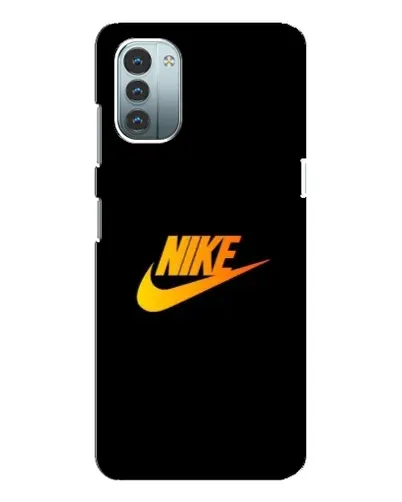Чехол для Nokia G21 с картинкой «Золотой логотип Nike» Чехол для Nokia G21 с картинкой «Золотой логотип Nike»