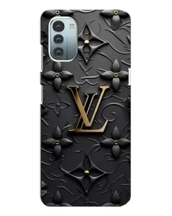Чехол для Nokia G21 с картинкой «Кожаная текстура LV»