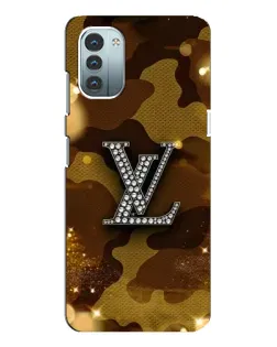 Чехол для Nokia G21 с картинкой «Камуфляжный Louis Vuitton»