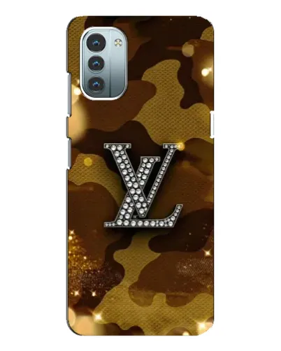 Чехол для Nokia G21 с картинкой «Камуфляжный Louis Vuitton»