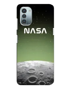 Чохол для Nokia G21 з картинкою «NASA — місячний градієнт»
