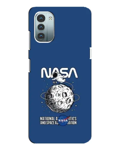 Чохол для Nokia G21 з картинкою «NASA — місячна місія» Чохол для Nokia G21 з картинкою «NASA — місячна місія»