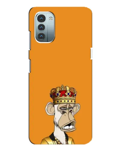 Чохол для Nokia G21 з картинкою «Золота мавпа Bored Ape»