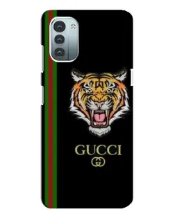 Чехол для Nokia G21 с картинкой «Тигр Gucci»