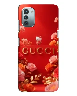 Чехол для Nokia G21 с картинкой «Gucci — золотой сад»