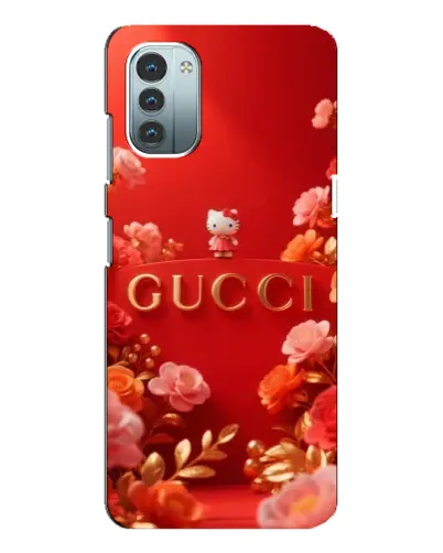 Чехол для Nokia G21 с картинкой «Gucci — золотой сад»
