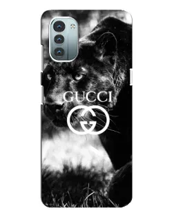 Чохол для Nokia G21 з картинкою «Gucci — дика природа»
