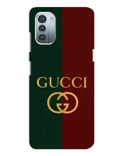 Чохол для Nokia G21 з картинкою «Gucci — темно-зелений градієнт»