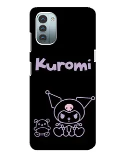 Чохол для Nokia G21 з картинкою «Kuromi — чорний мінімалізм» Чохол для Nokia G21 з картинкою «Kuromi — чорний мінімалізм»
