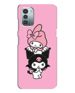 Чохол для Nokia G21 з картинкою «My Melody та Kuromi» Чохол для Nokia G21 з картинкою «My Melody та Kuromi»