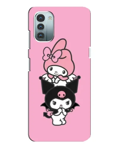 Чохол для Nokia G21 з картинкою «My Melody та Kuromi»