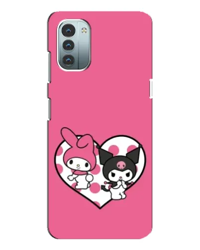 Чохол для Nokia G21 з картинкою «Kuromi та My Melody»