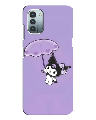 Чохол для Nokia G21 з картинкою «Kuromi з парасолькою»