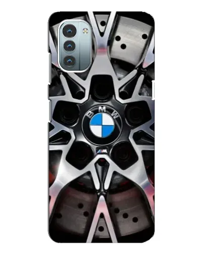 Чехол для Nokia G21 с картинкой «BMW — деталь диска»