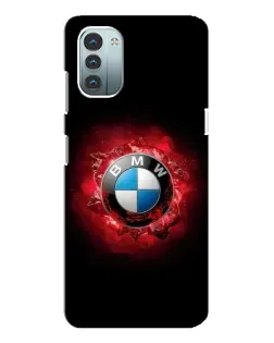 Чехол для Nokia G21 с картинкой «Логотип BMW — вспышка»
