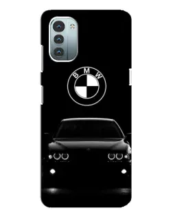 Чехол для Nokia G21 с картинкой «BMW — взгляд из темноты»