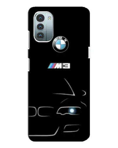 Чехол для Nokia G21 с картинкой «Минималистичный принт BMW M3»