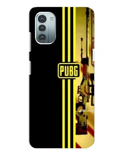 Чехол для Nokia G21 с картинкой «PUBG — камуфляжный шлем» Чехол для Nokia G21 с картинкой «PUBG — камуфляжный шлем»