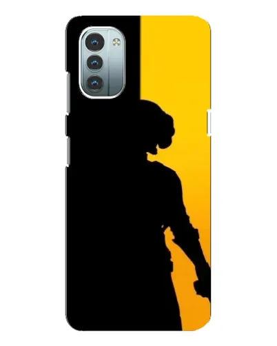 Чехол для Nokia G21 с картинкой «Тень воина PUBG»