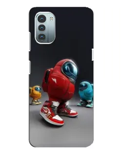 Чехол для Nokia G21 с картинкой «Among Us — 3D стиль» Чехол для Nokia G21 с картинкой «Among Us — 3D стиль»