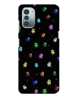 Чехол для Nokia G21 с картинкой «Экипаж Among Us» Чехол для Nokia G21 с картинкой «Экипаж Among Us»