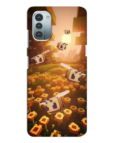 Чехол для Nokia G21 с картинкой «Поле подсолнухов»