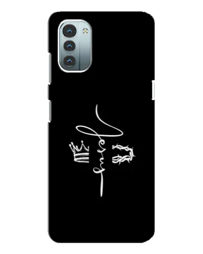 Чохол для Nokia G21 з картинкою «Король Слави Jesus»