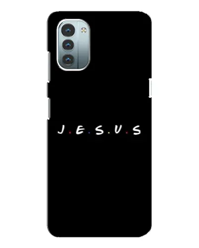 Чохол для Nokia G21 з картинкою «Крапки віри J.E.S.U.S.»