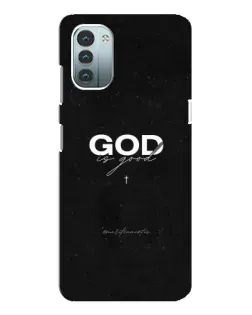 Чохол для Nokia G21 з картинкою «GOD — Бог над усім»