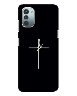 Чохол для Nokia G21 з картинкою «Тонкий хрест»