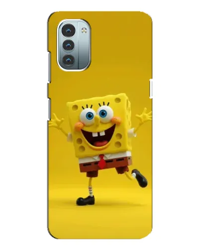 Чехол для Nokia G21 с картинкой «Позитивный Губка Боб»