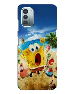 Чехол для Nokia G21 с картинкой «Развлечения на пляже»