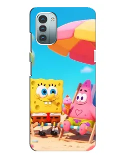 Чехол для Nokia G21 с картинкой «Отдых на пляже»