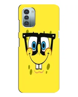 Чехол для Nokia G21 с картинкой «Минималистичный Спанч Боб»